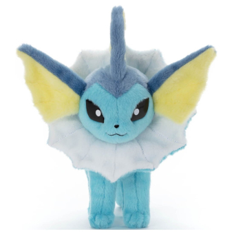 official Pokemon plush Vaporeon i Choose you +/- 30cm (long) Takara tomy